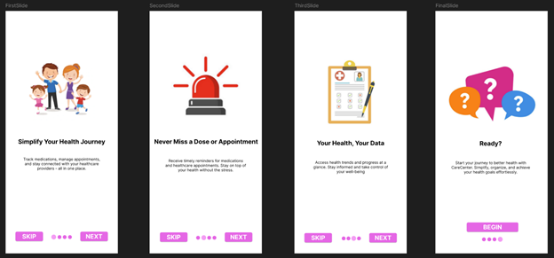Feature Introduction Frames