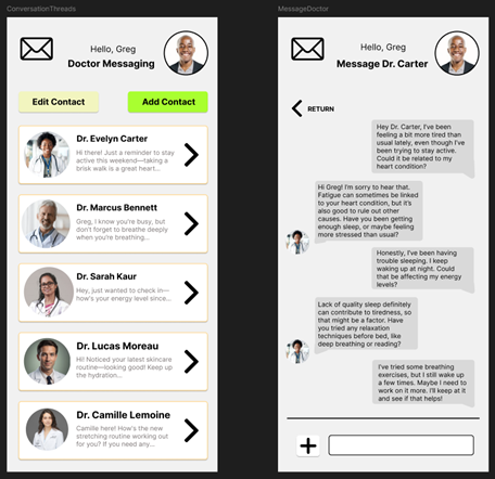 Doctor Communication Frames